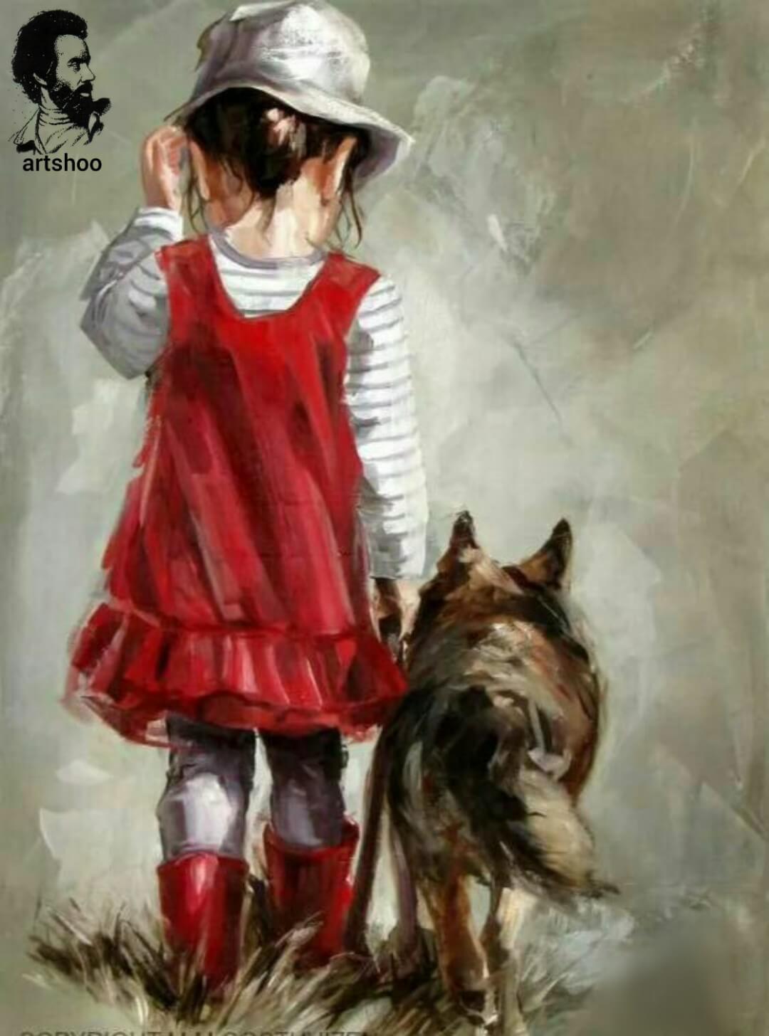 آموزش نقاشی رنگ روغن